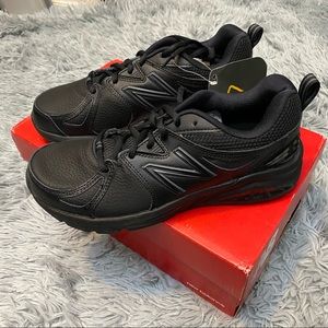 New Balance Womens 857v2 Black Running Shoe Sneaker Sz 8 Narrow Walking WX857AB2